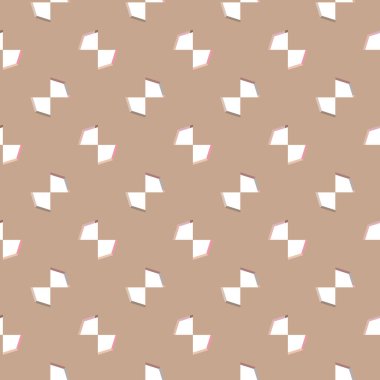 Kusursuz geometrik süs deseni. Vektör illüstrasyonu 