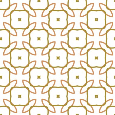 Kusursuz geometrik süs deseni. Vektör illüstrasyonu 