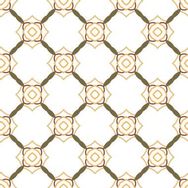 Kusursuz geometrik süs deseni. Vektör illüstrasyonu 