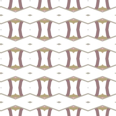 Soyut vektör geometrik dikişsiz desen. beyaz çizgi örgülü modern minimalist arkaplan