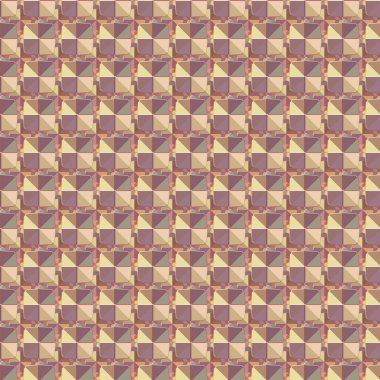 Geometrik şekilli kusursuz desen. vektör illüstrasyonu