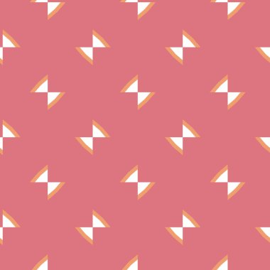 Soyut vektör geometrik dikişsiz desen. beyaz çizgi örgülü modern minimalist arkaplan