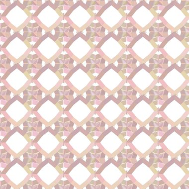 Kusursuz geometrik süs deseni. Vektör illüstrasyonu 