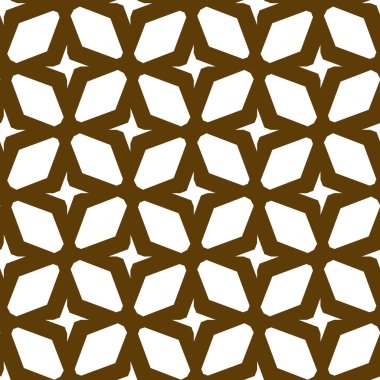 Kusursuz geometrik süs deseni. Vektör illüstrasyonu 