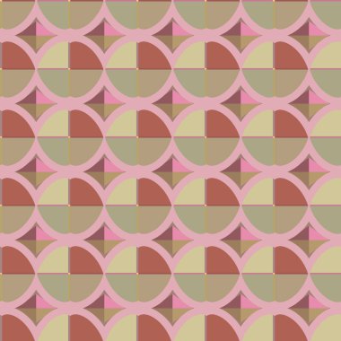 Kusursuz geometrik süs deseni. Vektör illüstrasyonu 