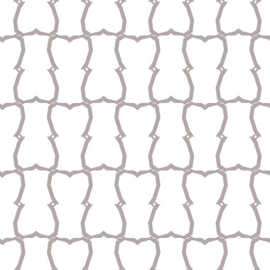 Kusursuz geometrik süs deseni. Vektör illüstrasyonu 