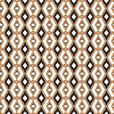 Geometrik şekilli kusursuz desen. vektör illüstrasyonu