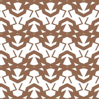 Soyut vektör geometrik dikişsiz desen. beyaz çizgi örgülü modern minimalist arkaplan