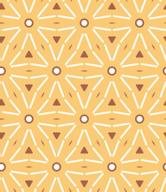 Kusursuz geometrik süs deseni. Vektör illüstrasyonu 