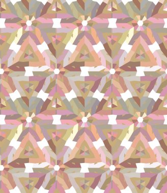 Kusursuz geometrik süslemeli desen