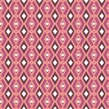 Geometrik şekilli kusursuz desen. vektör illüstrasyonu