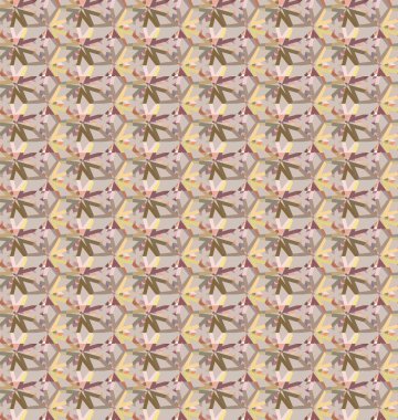 Kusursuz geometrik süs deseni. Vektör illüstrasyonu 