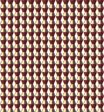 Kusursuz geometrik süs deseni. Vektör illüstrasyonu 