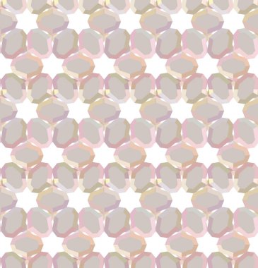 Modern geometrik vektör tasarımı, kusursuz desen çizimi