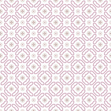 Kusursuz geometrik süs deseni. Vektör illüstrasyonu 