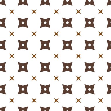 Geometrik şekilli kusursuz desen. vektör illüstrasyonu