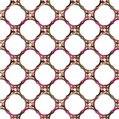 vektör kesintisiz geometrik dekoratif desen