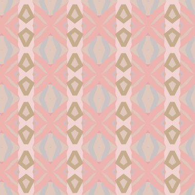 Kusursuz geometrik süs deseni. Vektör illüstrasyonu 