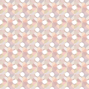 Kusursuz geometrik süs deseni. Vektör illüstrasyonu 