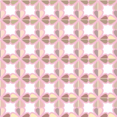 Kusursuz geometrik süs deseni. Soyut illüzyon arka planı