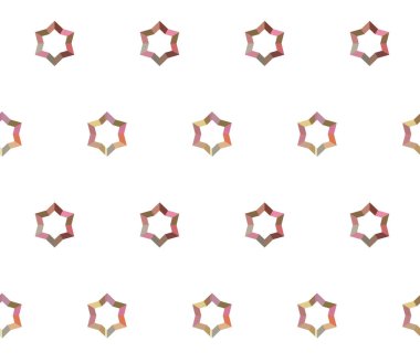 Kusursuz geometrik süs deseni. Vektör illüstrasyonu 