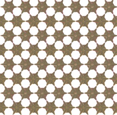 Kusursuz geometrik süslemeli desen