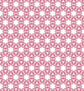 Kusursuz geometrik süs deseni. Vektör illüstrasyonu 