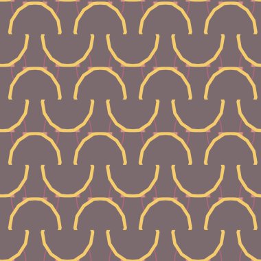 Soyut vektör geometrik dikişsiz desen. beyaz çizgi örgülü modern minimalist arkaplan