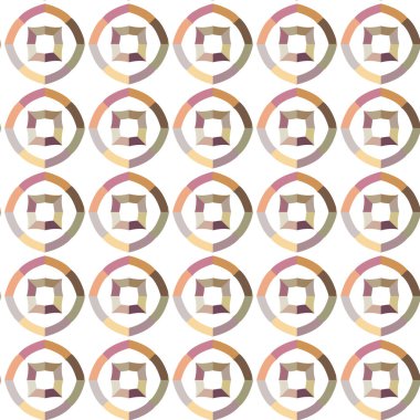 Modern geometrik vektör tasarımı, kusursuz desen çizimi