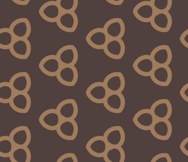 Kusursuz geometrik süs deseni. Vektör illüstrasyonu 