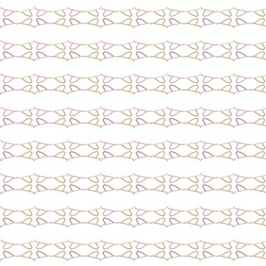 Kusursuz geometrik süs deseni. Vektör illüstrasyonu 