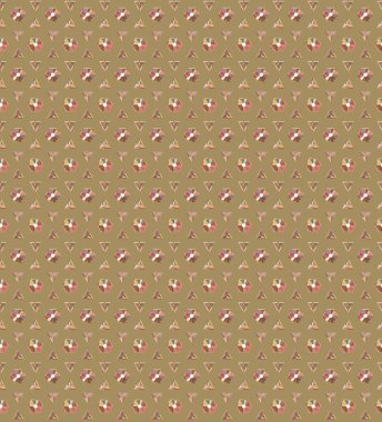 Kusursuz geometrik süslemeli desen