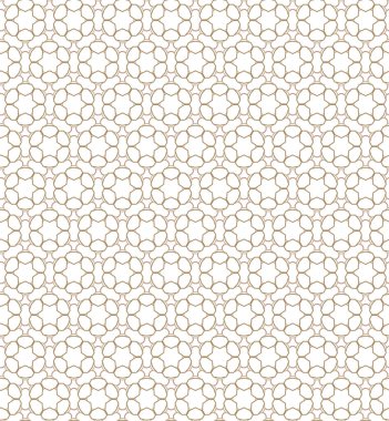 Kusursuz geometrik süs deseni. Vektör illüstrasyonu 