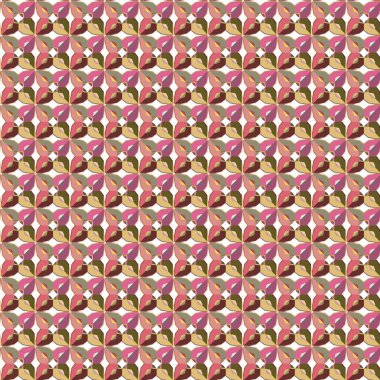 Soyut süslemeli baskı, kusursuz arkaplan