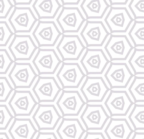 Patrón Ornamental Geométrico Sin Costuras Fondo Abstracto Ilusión — Vector de stock