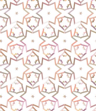 Kusursuz geometrik süs deseni. Vektör illüstrasyonu 