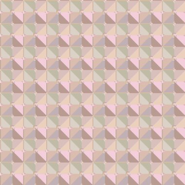 Kusursuz geometrik süs deseni. Vektör illüstrasyonu 
