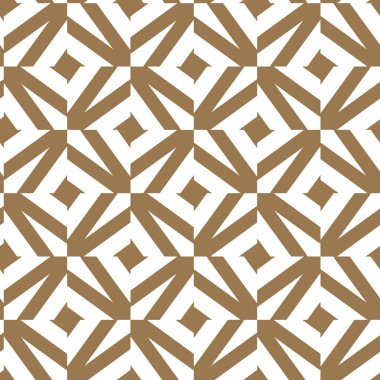 Kusursuz geometrik süs deseni. Vektör illüstrasyonu 