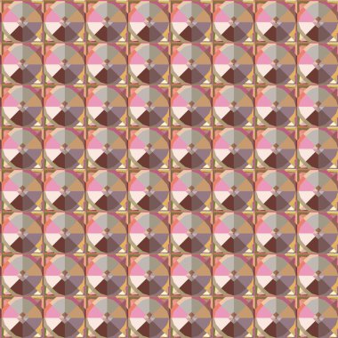 Kusursuz geometrik süs deseni. Vektör illüstrasyonu 