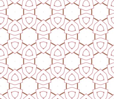 Kusursuz geometrik süs deseni. Vektör illüstrasyonu 