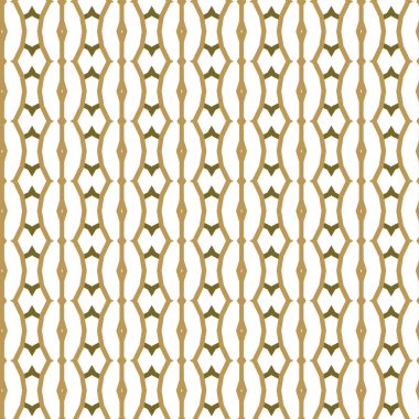 Kusursuz geometrik süs deseni. Vektör illüstrasyonu 