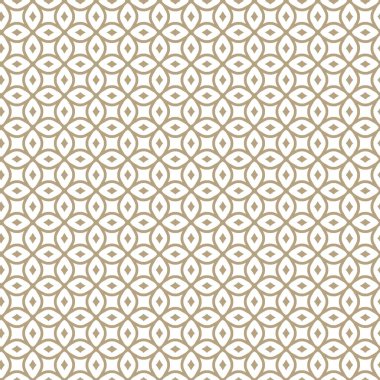 Kusursuz geometrik süs deseni. Vektör illüstrasyonu 