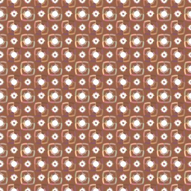 Kusursuz geometrik süs deseni. Vektör illüstrasyonu 