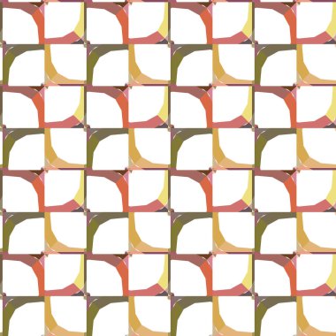 Kusursuz geometrik süs deseni. Vektör illüstrasyonu 