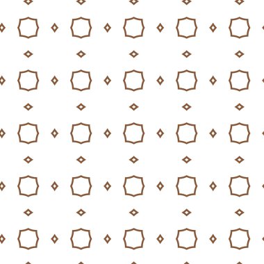 Kusursuz geometrik süs deseni. Vektör illüstrasyonu 