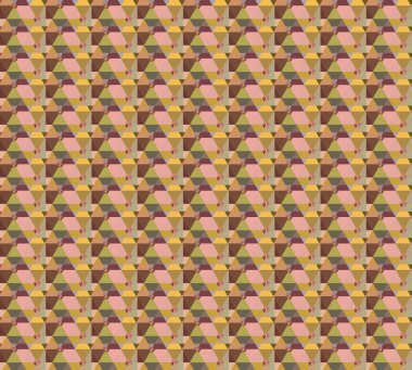 Kusursuz geometrik süs deseni. Vektör illüstrasyonu 