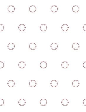 Geometrik şekilli kusursuz desen. vektör illüstrasyonu