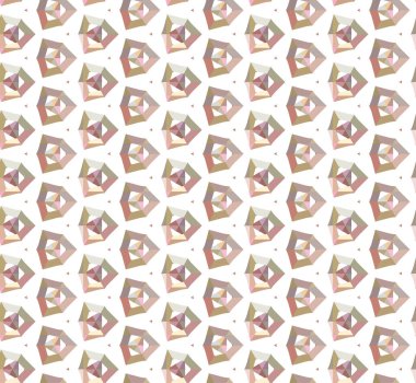 Modern geometrik vektör tasarımı, kusursuz desen çizimi