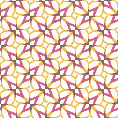 Soyut süslemeli baskı, kusursuz arkaplan