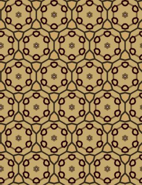 Modern geometrik vektör tasarımı, kusursuz desen çizimi